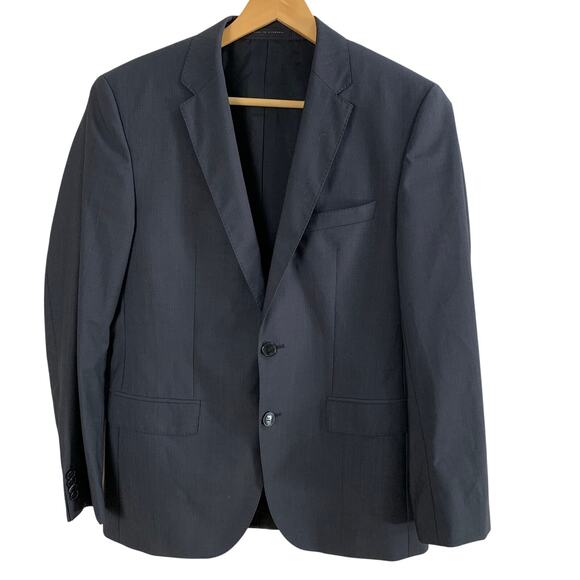 BOSS by HUGO BOSS Other - Boss Hugo Size 38R Men's Super 100 Wool Sport Coat Blazer Jacket Charcoal Gray
